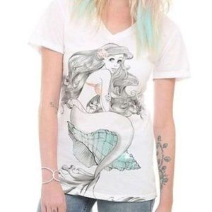 Disney Medium White Ariel Shirt
